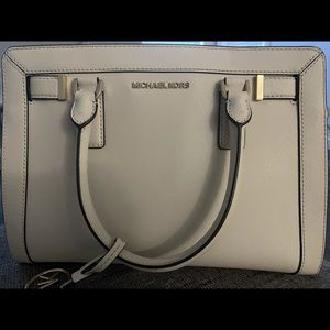 Michael Kors purse. Stone color